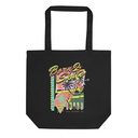 Born 2 Skate - Retro Skeleton Eco Tote Bag