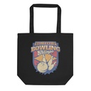Bowling Championship - Retro Athlectic Sports Eco Tote Bag