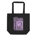 Brain Food - Y2K Skull Streetwear Eco Tote Bag