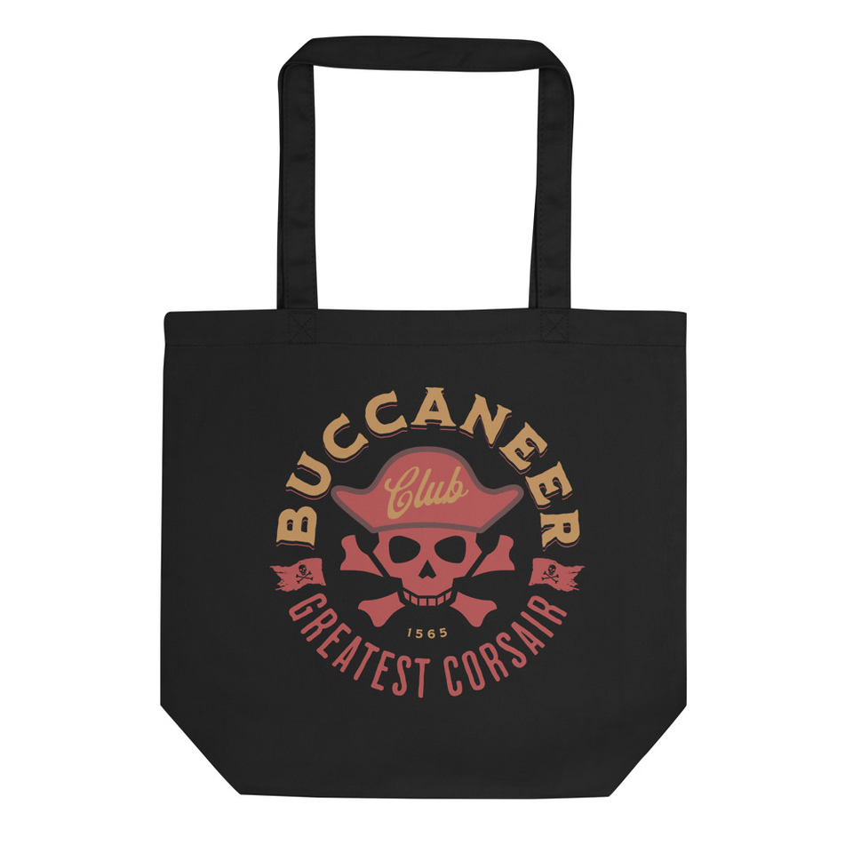 Buccaneer Club - Pirate Skull Eco Tote Bag