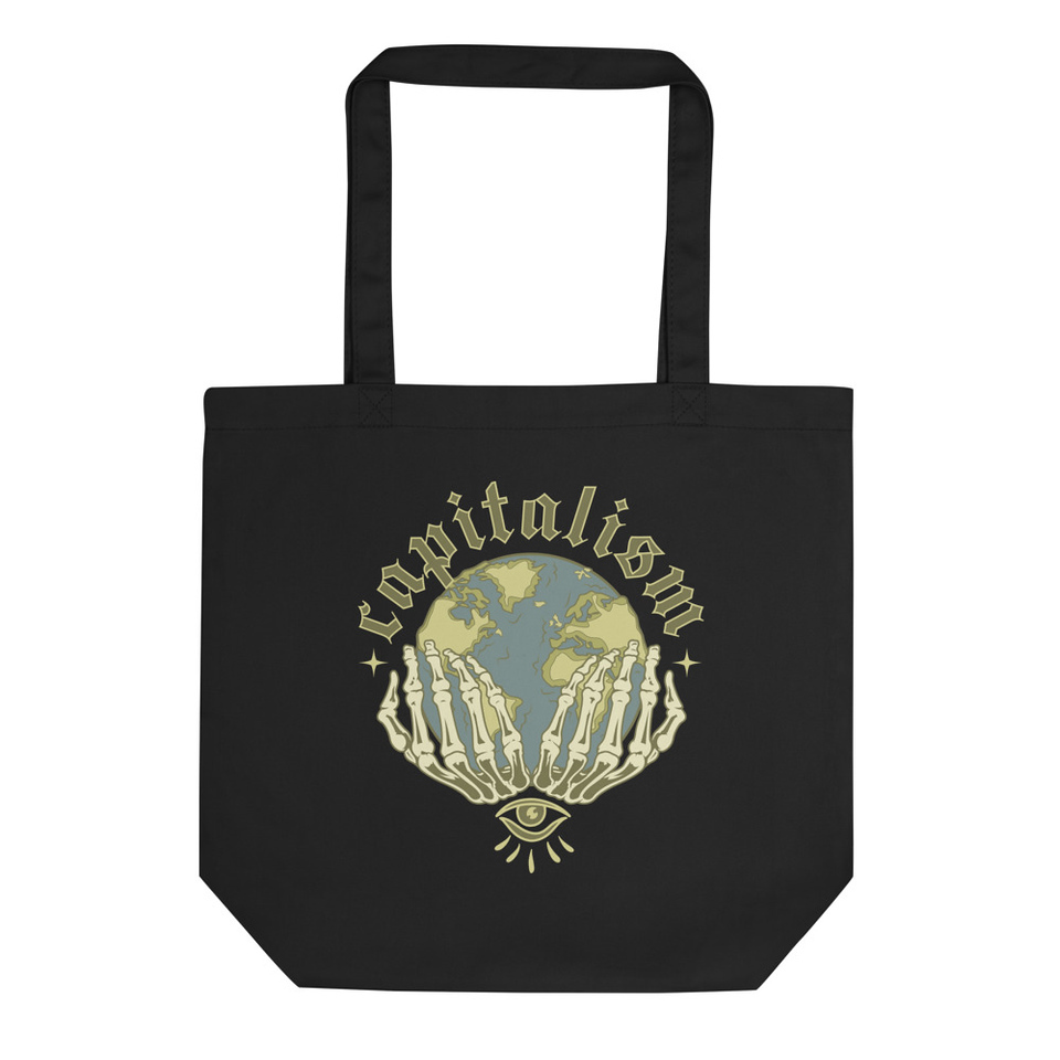 Capitalism - Earth Eco Tote Bag