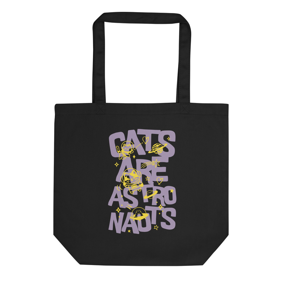 Cats are Astronauts Eco Tote Bag