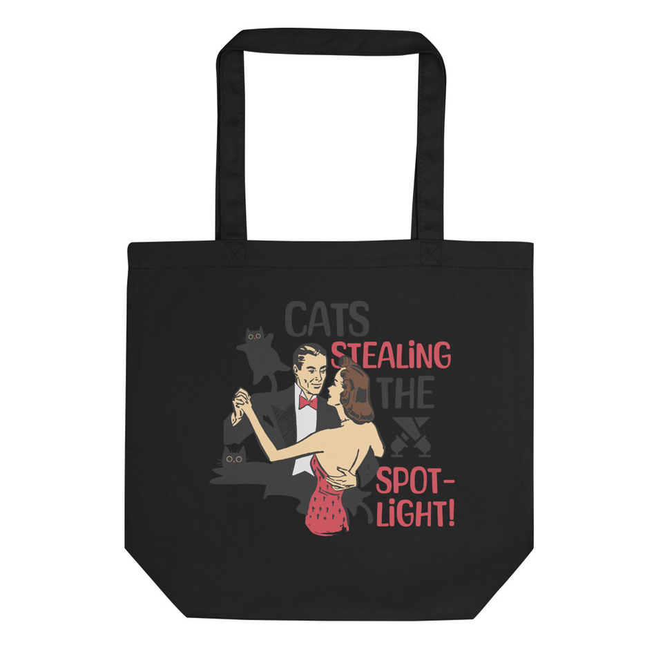 Cats Stealing the Spotlight Eco Tote Bag