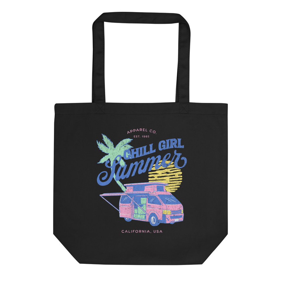 Chill Girl Summer Eco Tote Bag