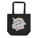 Cool Teacher Vibes Eco Tote Bag