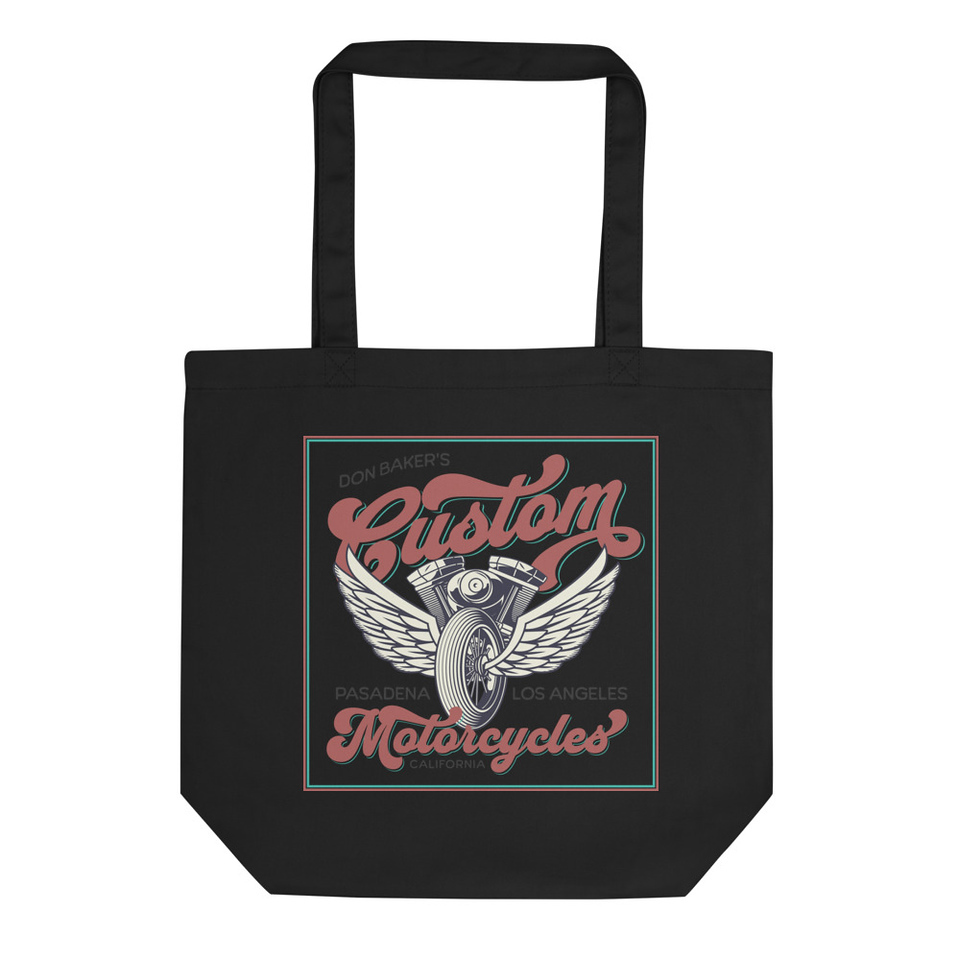 custom motorcycle  Eco Tote Bag