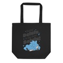 Delulu is the Solulu! - Typographic Cartoon Streetwear Eco Tote Bag