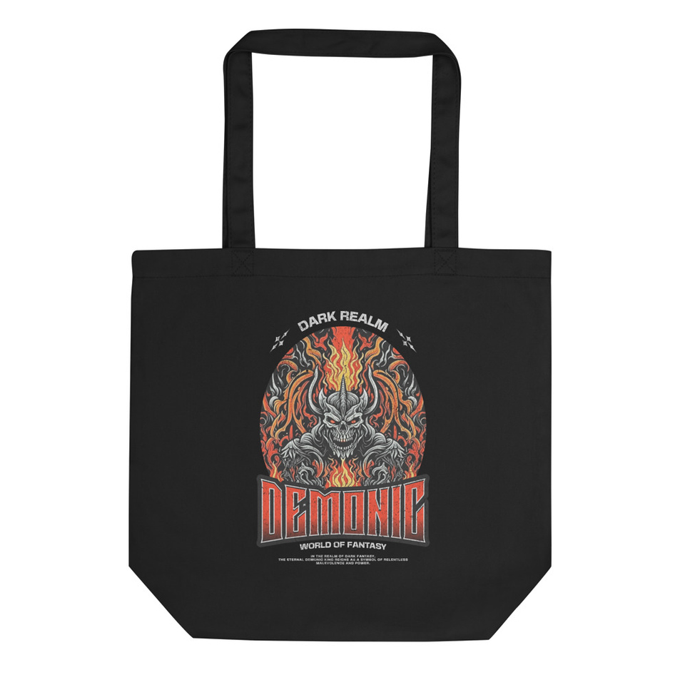 Demonic Eco Tote Bag