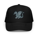 A Dragon Rises - Typographic Lettering Foam Trucker Hat