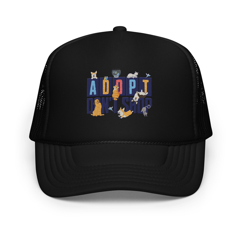 Adopt a Pet - Cute Animal Foam Trucker Hat