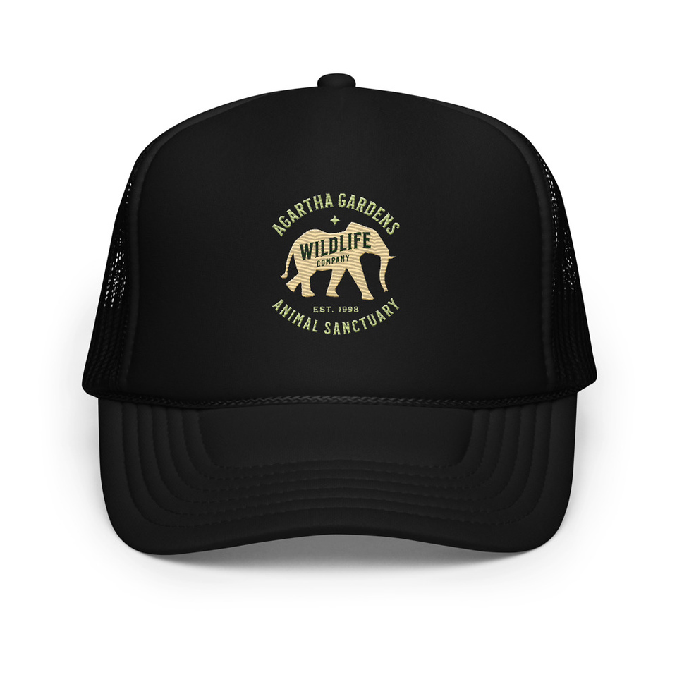Agartha Gardens Wildlife - Animal Sanctuary Foam Trucker Hat