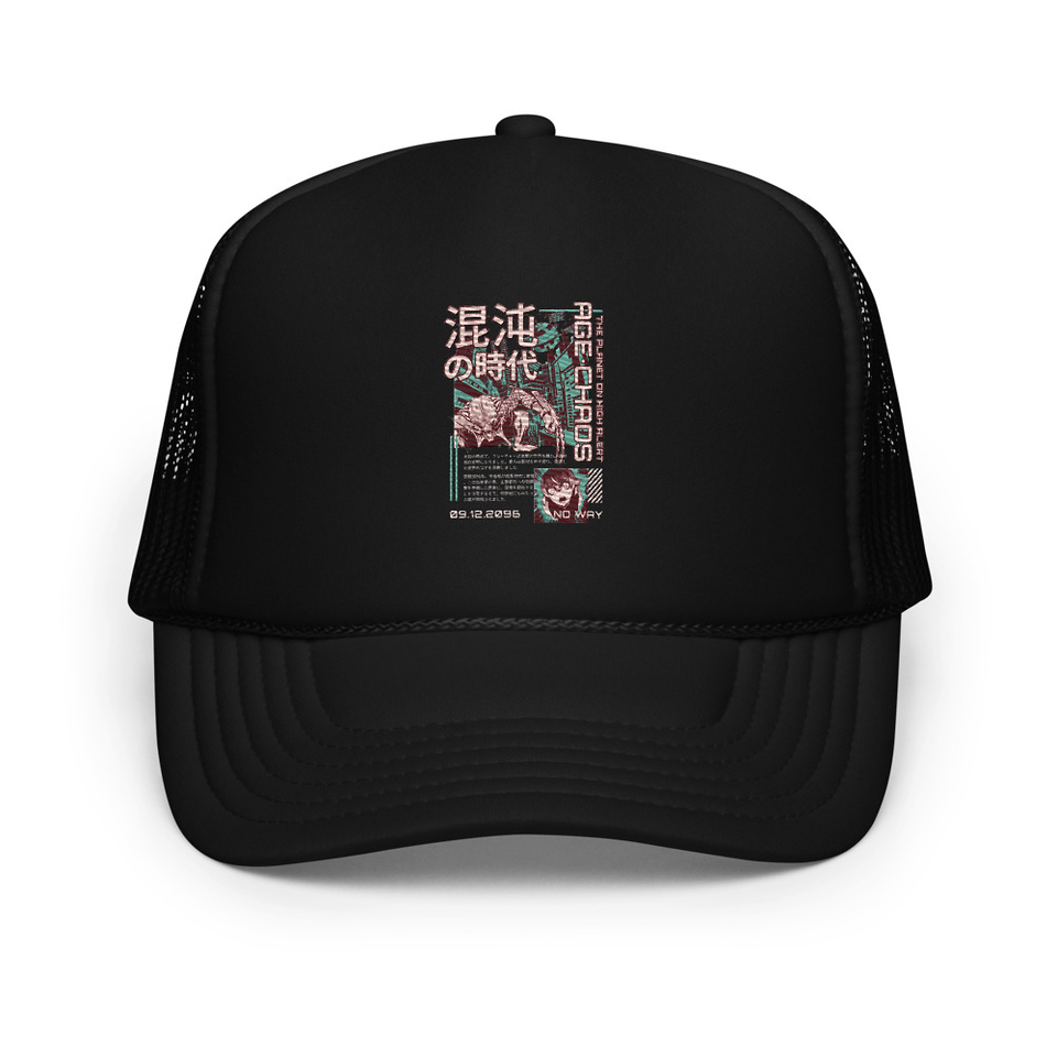 Age of Chaos - Japanese Anime Foam Trucker Hat