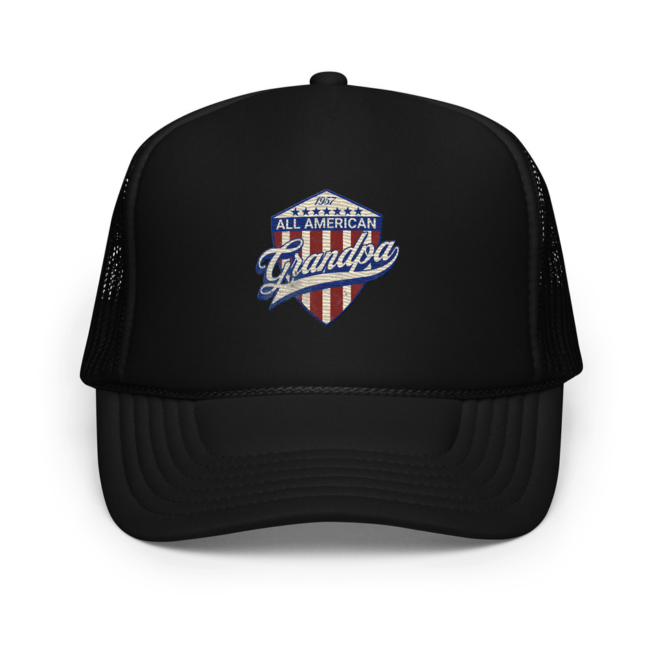 all american grandpa Foam Trucker Hat