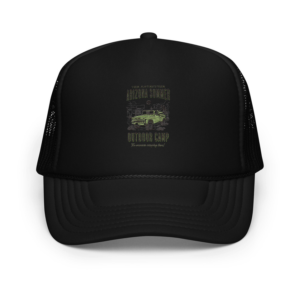 Arizona Outdoor Camp - Classic Truck Foam Trucker Hat