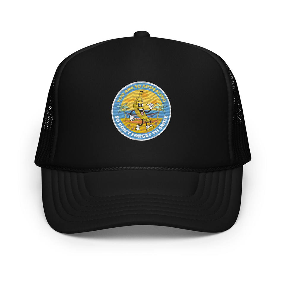 Banana project _-) Foam Trucker Hat