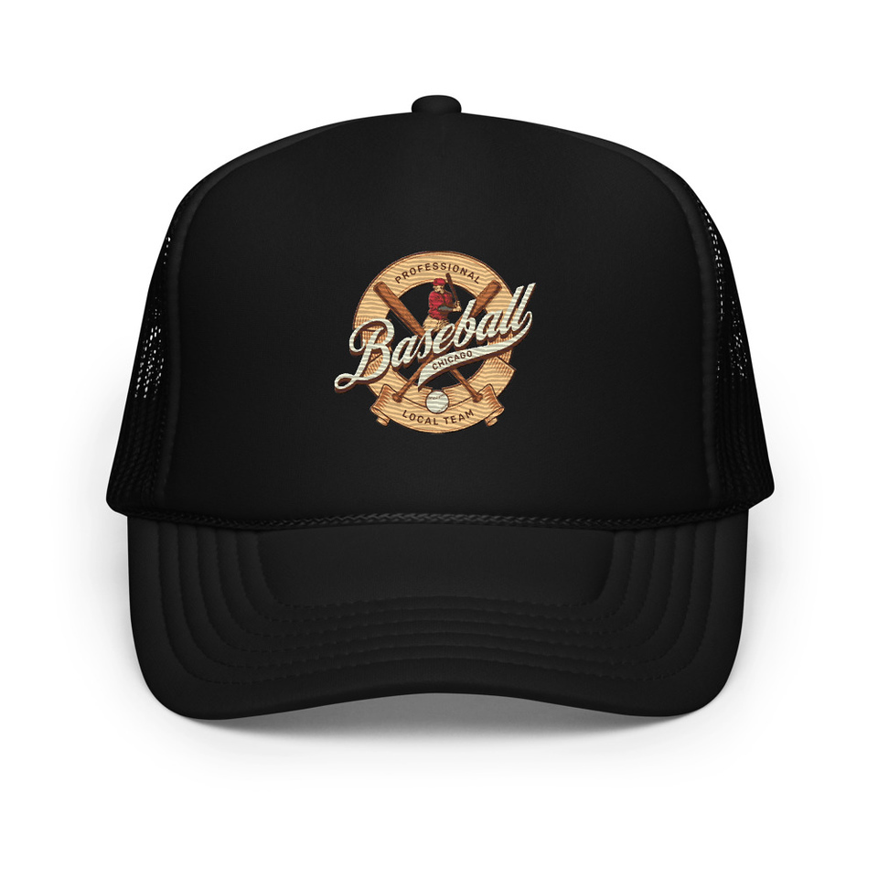 Baseball Team - College Sports Foam Trucker Hat