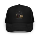 Black Sphinx Foam Trucker Hat
