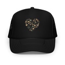 Boho Girl Poster Foam Trucker Hat