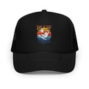 Born to Surf - But Forced to Work Foam Trucker Hat