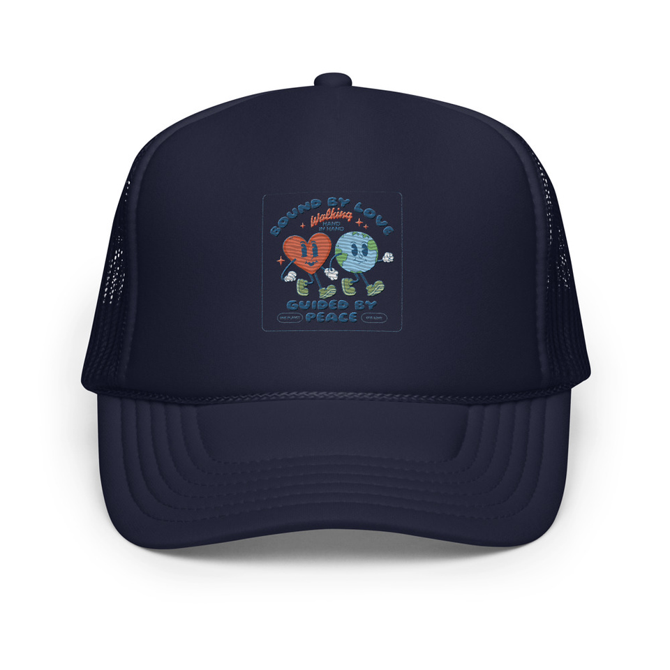 BOUND BY LOVE Foam Trucker Hat