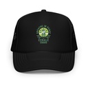 Breathe in peace, exhale chaos Foam Trucker Hat