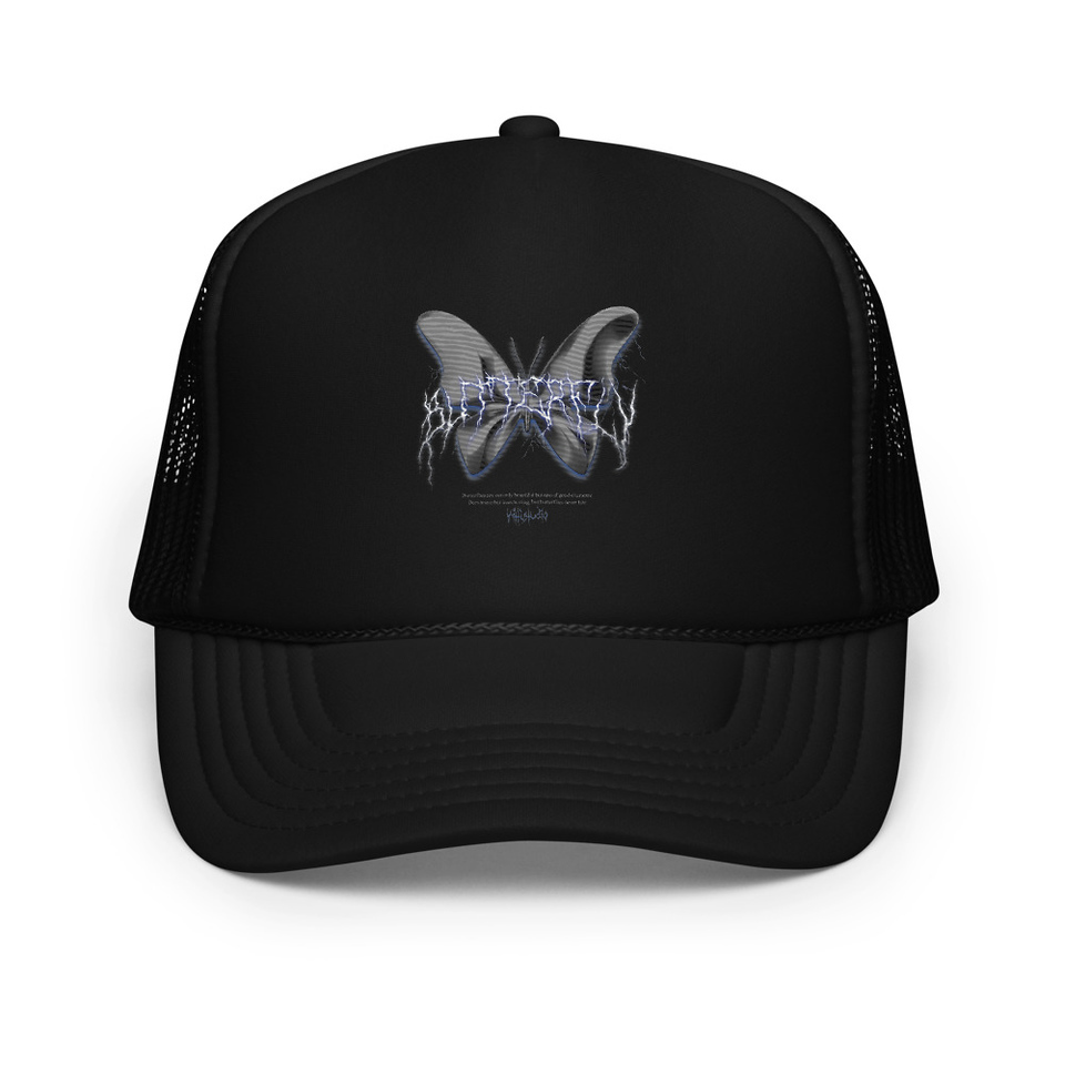 Butterfly Foam Trucker Hat