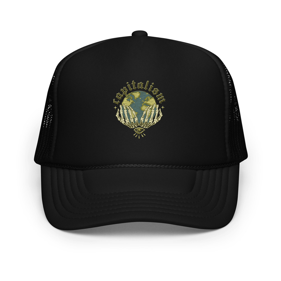Capitalism - Earth Foam Trucker Hat