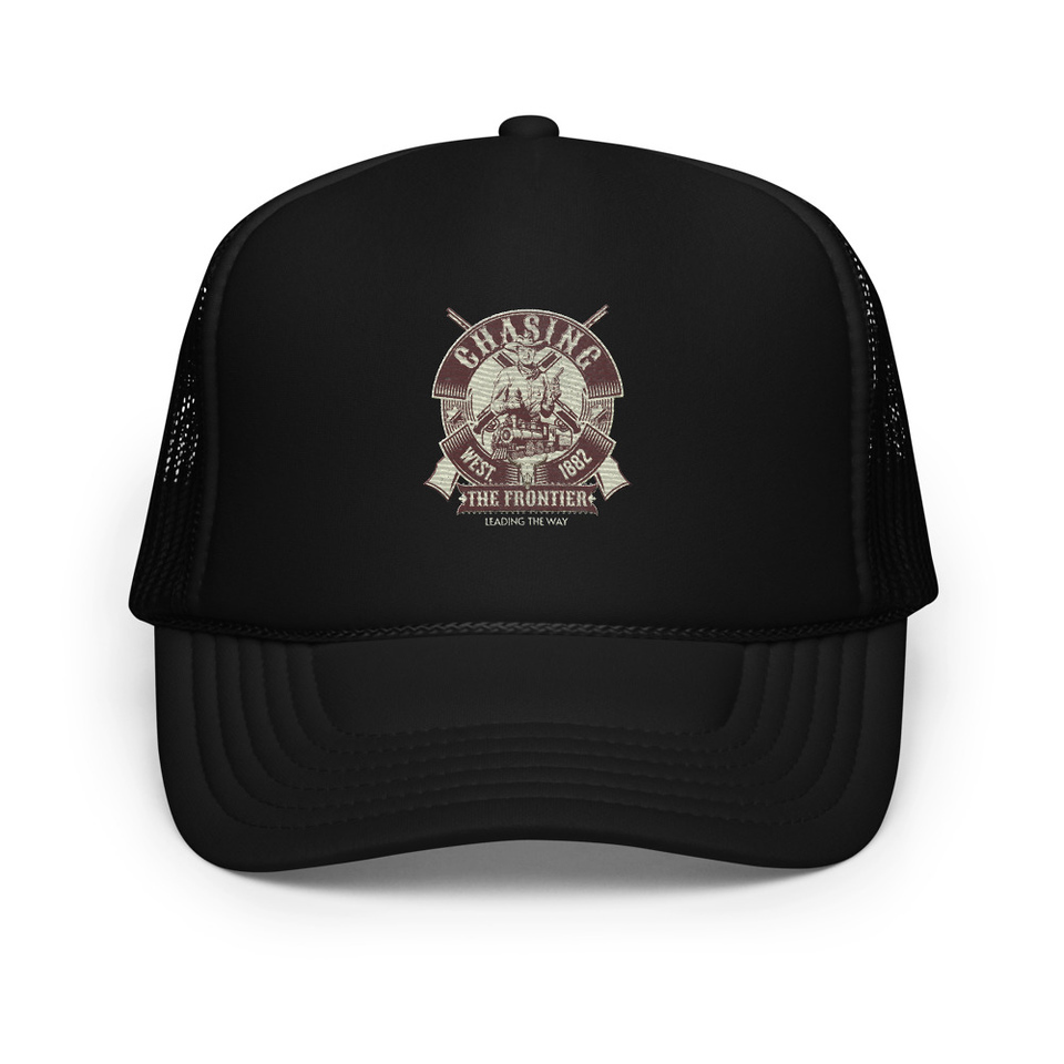 Chasing the Frontier Foam Trucker Hat