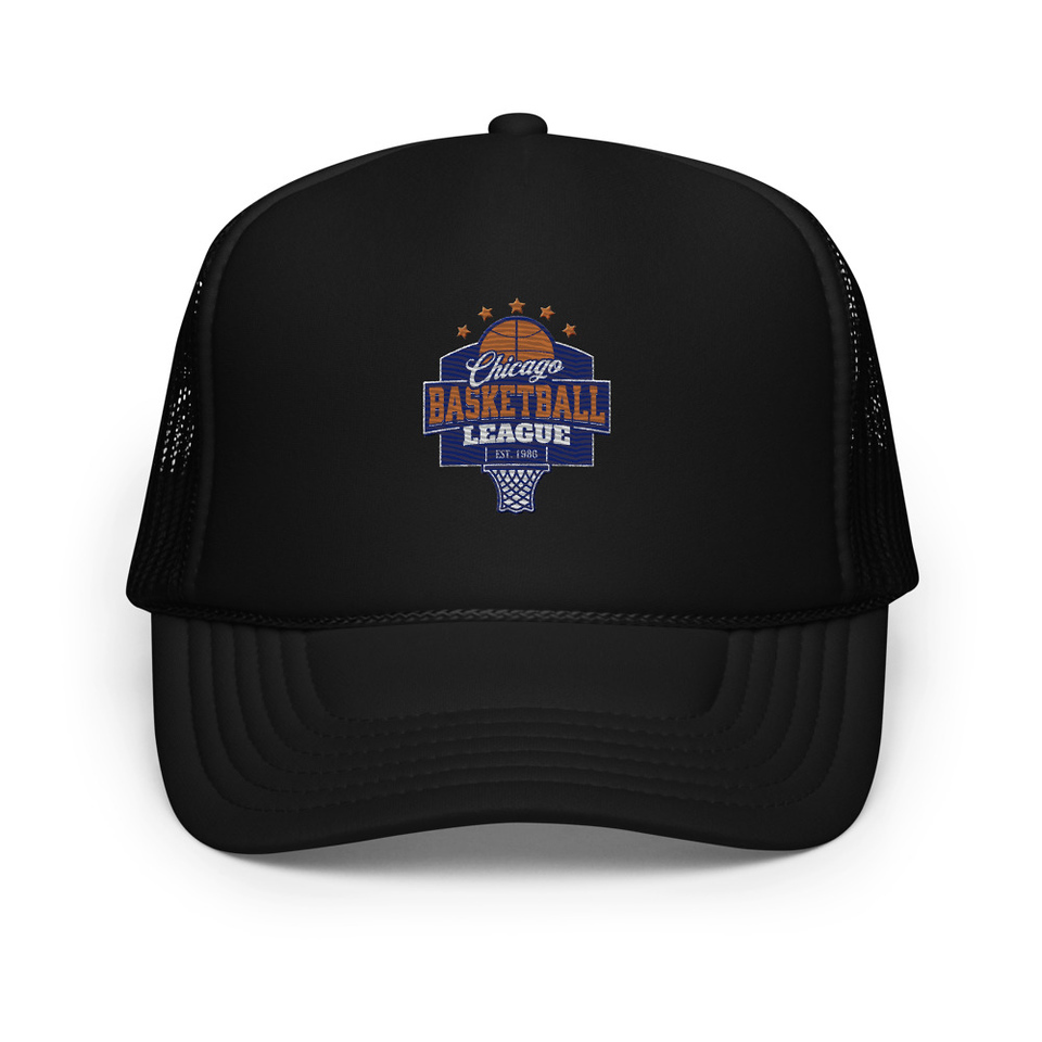 Chicago Basketball League - Athlectic Sports Foam Trucker Hat
