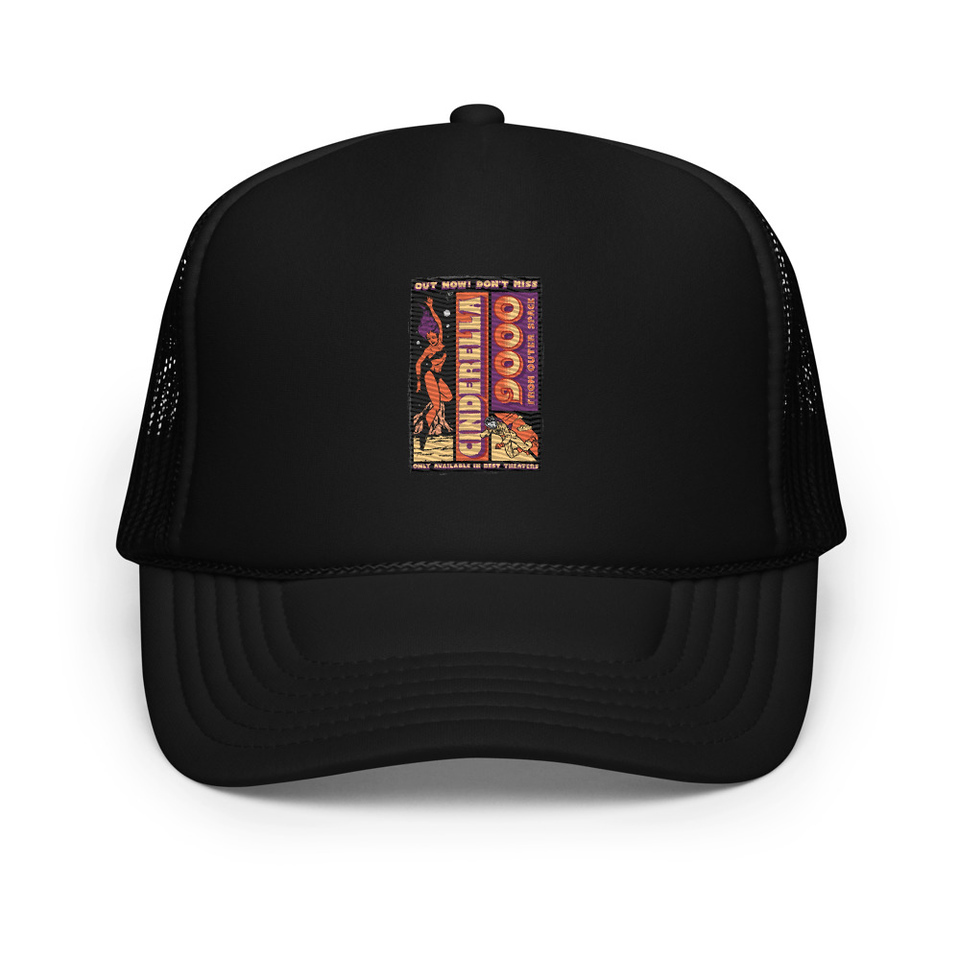 Cinderella 9000 - Retro Astronaut Foam Trucker Hat