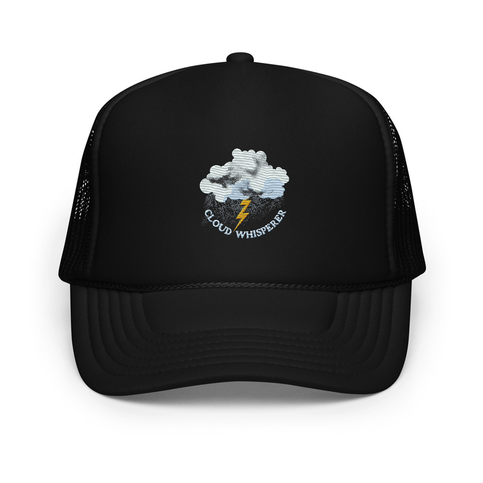 Cloud Whisperer - Rainy Weather Foam Trucker Hat