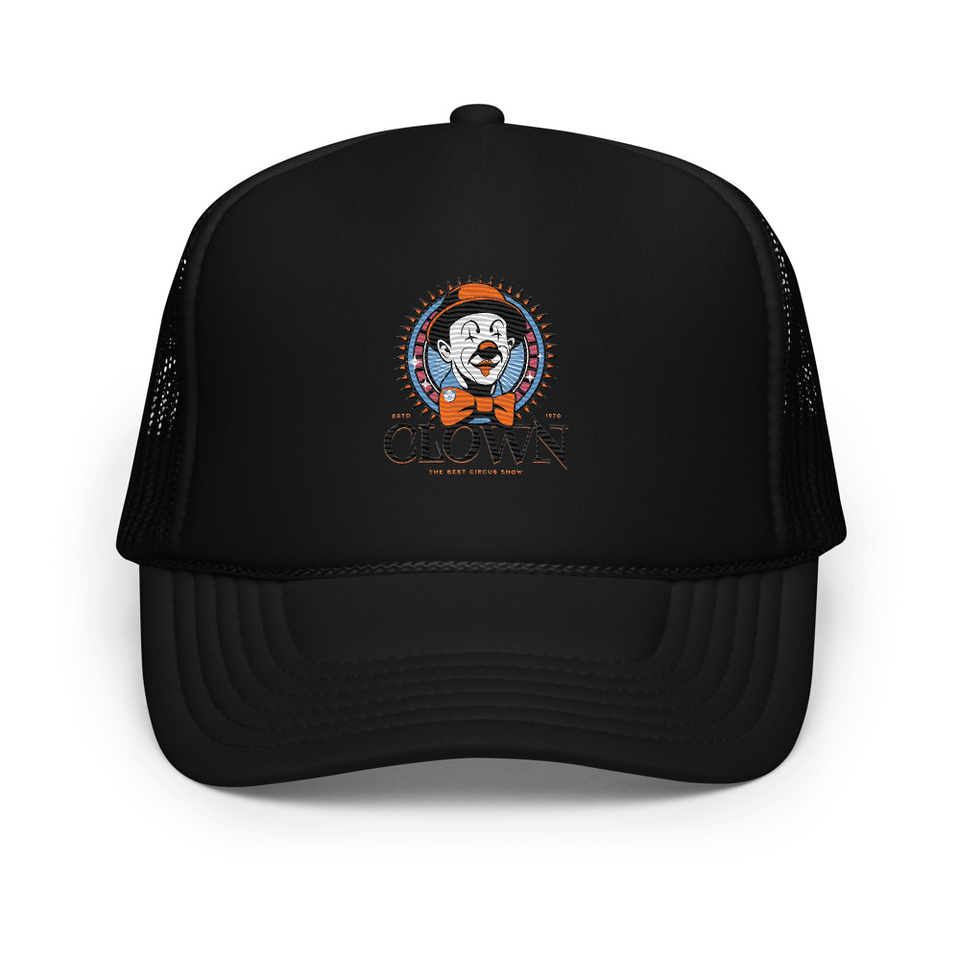 CLOWN LOGO Foam Trucker Hat