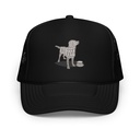 Coffee Dog Foam Trucker Hat