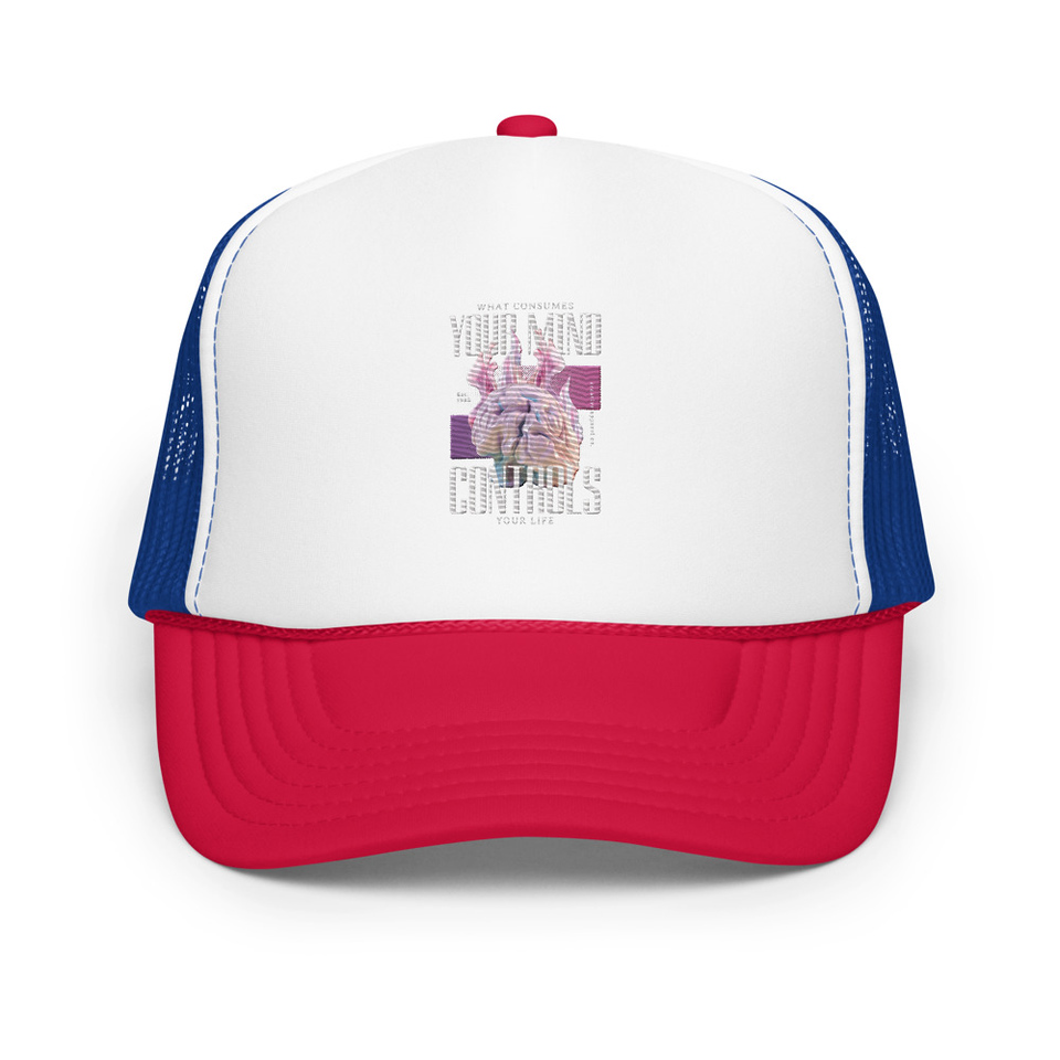 Control your Mind Foam Trucker Hat