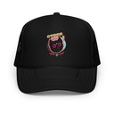 Cyber Cat - Neon Color Foam Trucker Hat