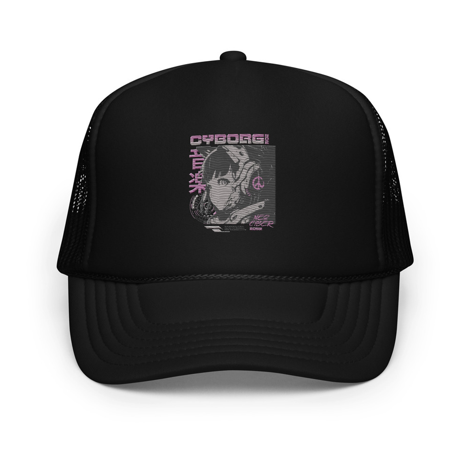 Cyborg - Y2k Style Foam Trucker Hat