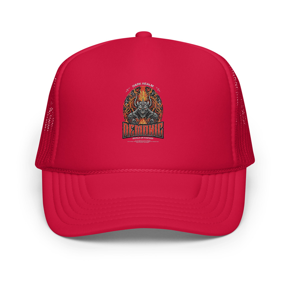 Demonic Foam Trucker Hat