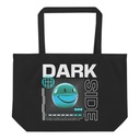 Abstract Y2K Large Eco Tote