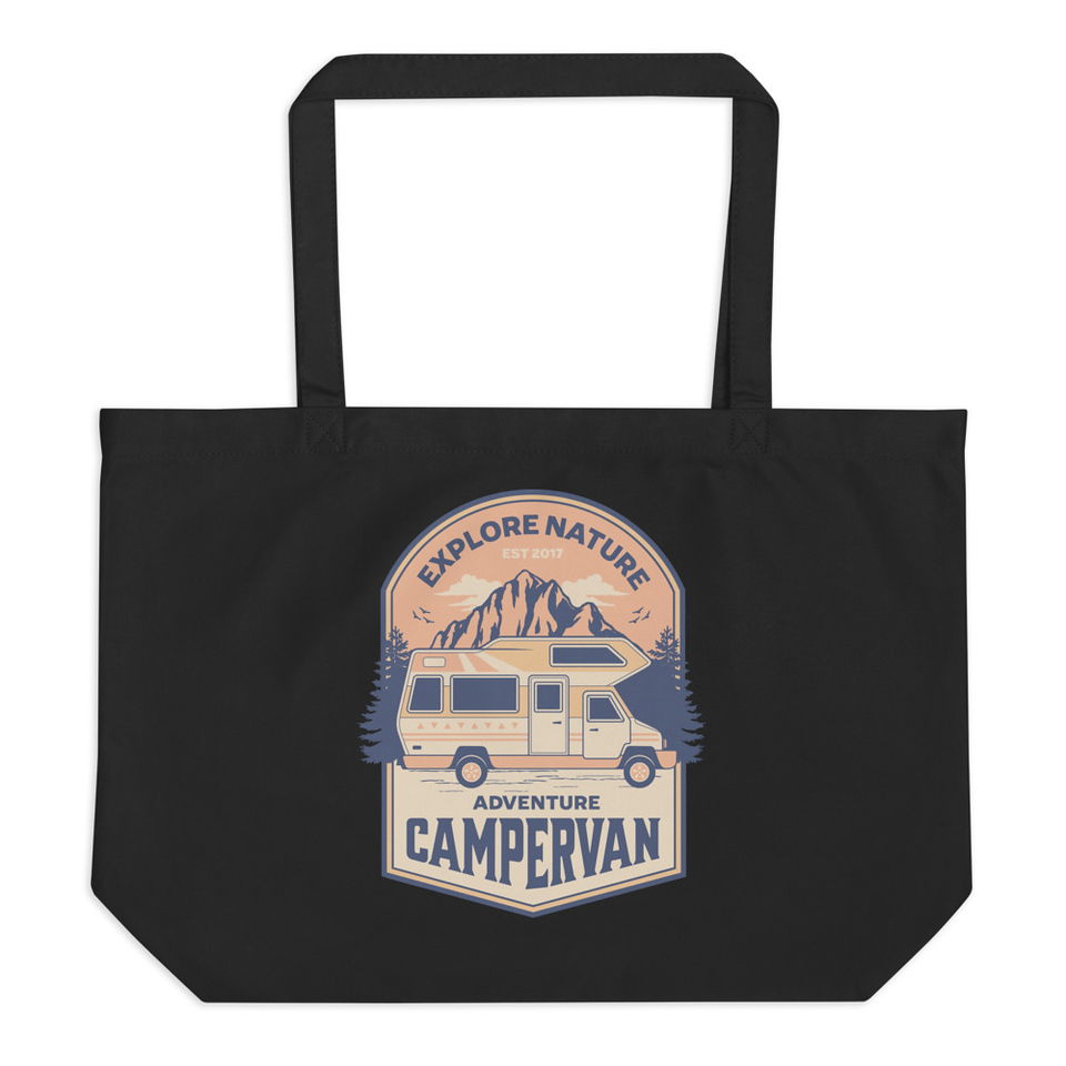 Adventure Campervan - Outdoor Large Eco Tote