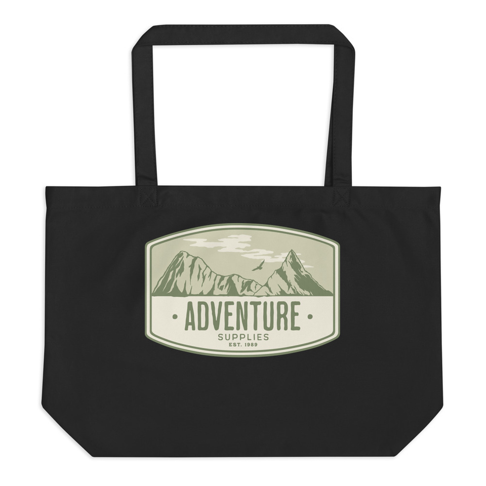 Adventure Supplies - Mountain Large Eco Tote