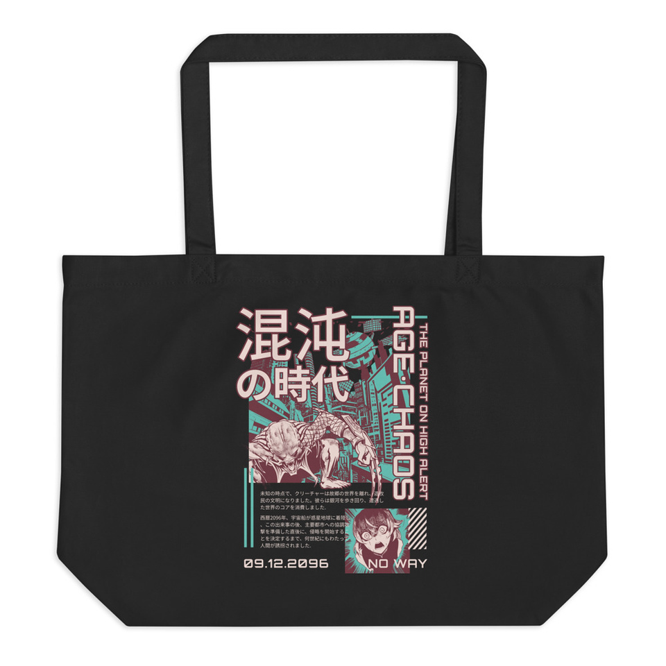 Age of Chaos - Japanese Anime Large Eco Tote