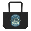 Aliens Outer Space Explorer - UFO Large Eco Tote