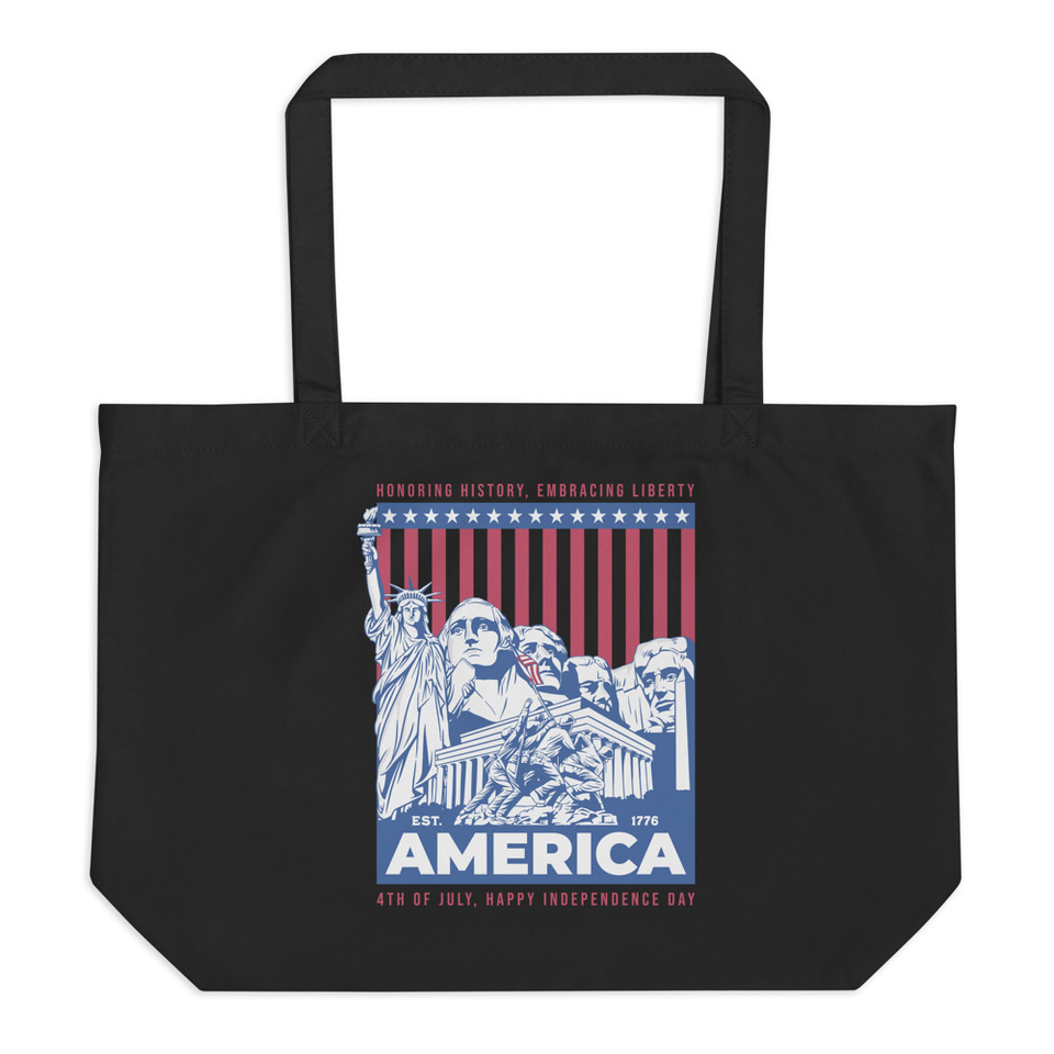AMERICA (2) Large Eco Tote