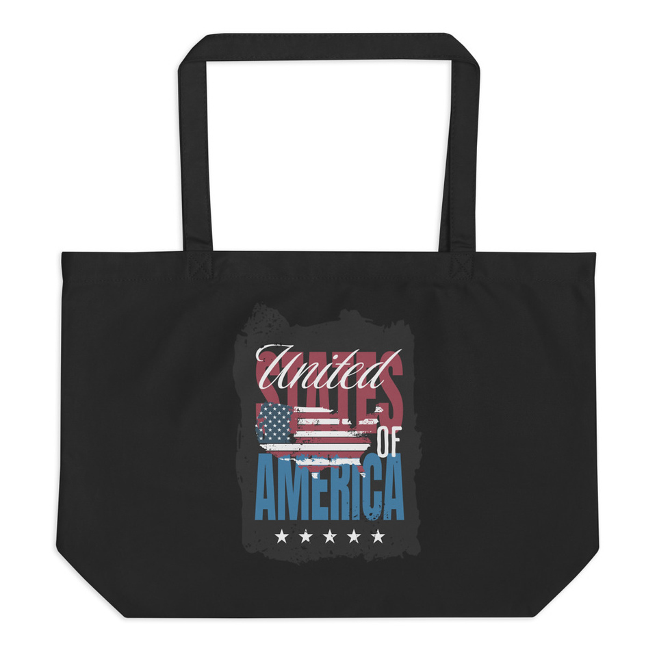 America (3) Large Eco Tote
