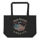 America - Land Of The Free Large Eco Tote
