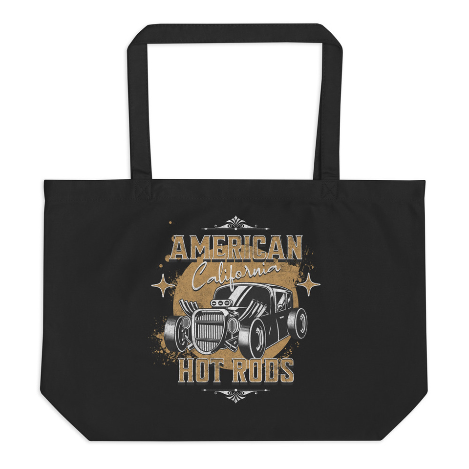 American Hot Rods Large Eco Tote