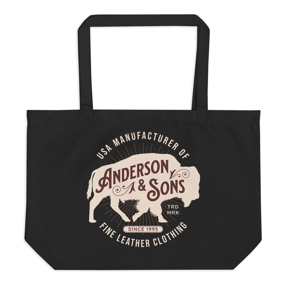 Anderson & Sons Leather Clothing - Buffalo Large Eco Tote