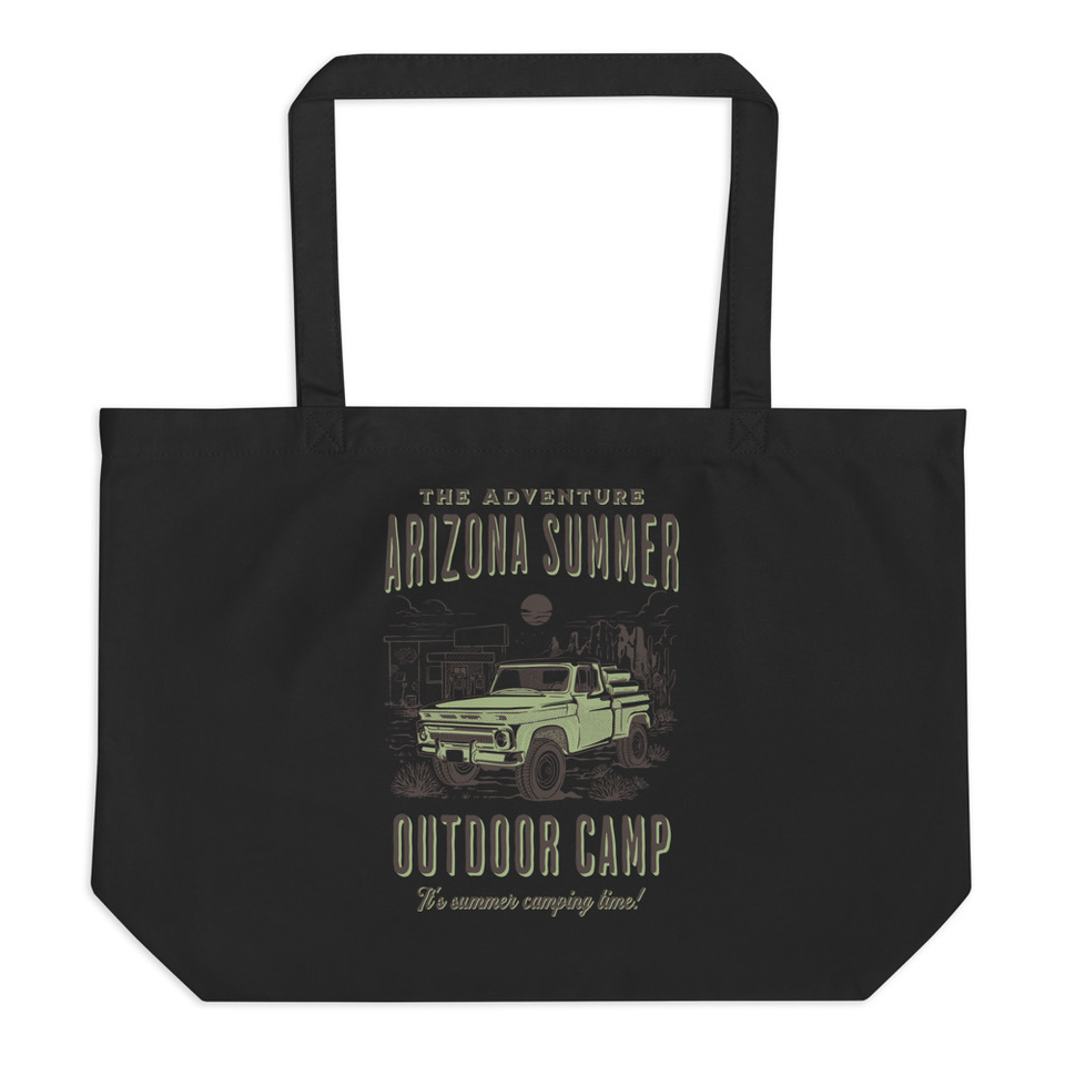 Arizona Outdoor Camp - Classic Truck Large Eco Tote