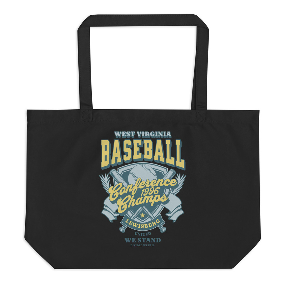 Baseball Conference Championships - Athlectic Badge Large Eco Tote