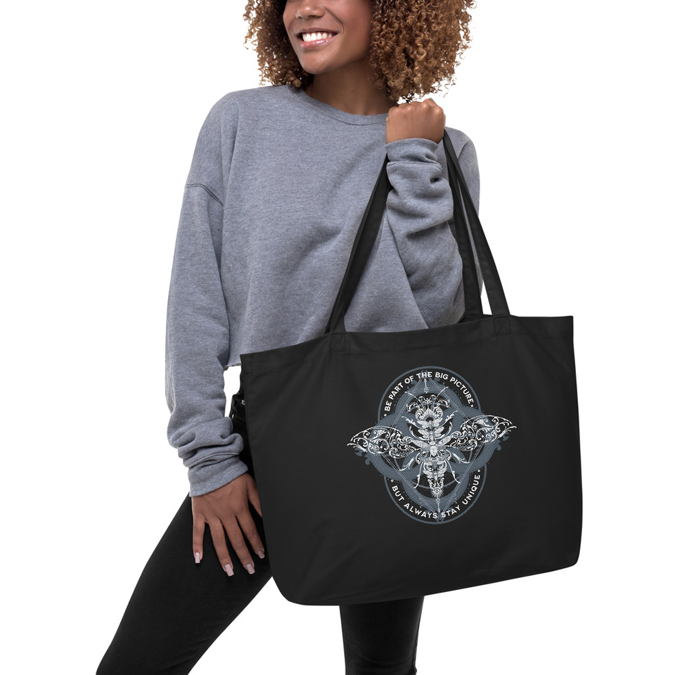 Be Part of the Big Picture - Insect Large Eco Tote